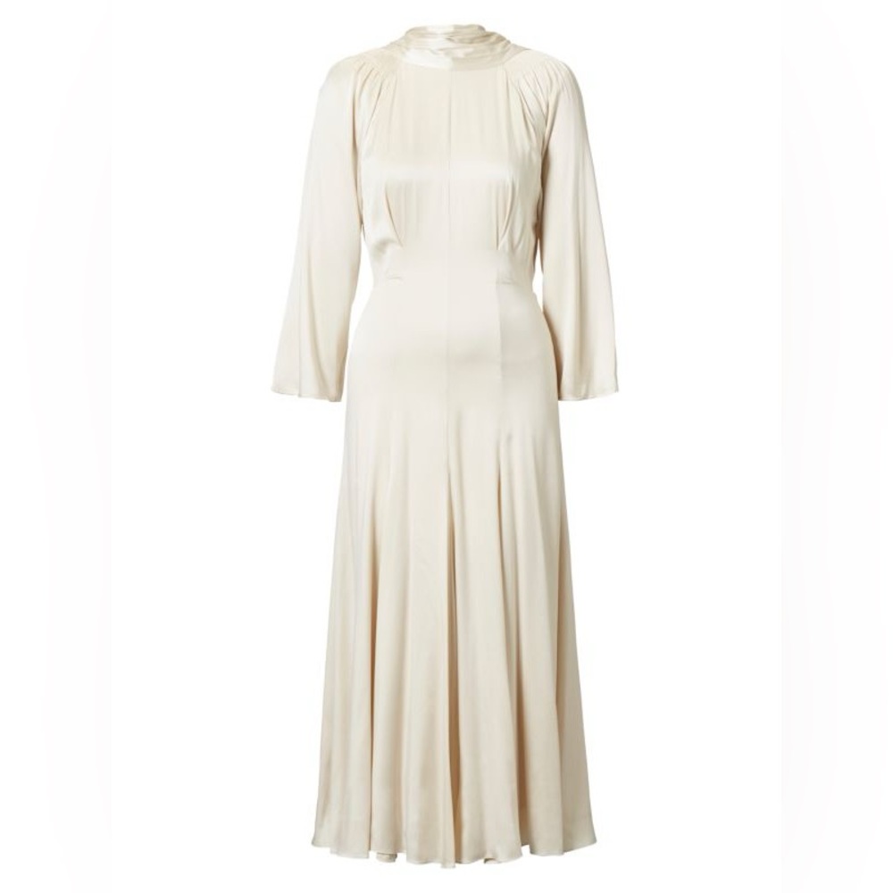 Tove Silvia Drape Midi Dress